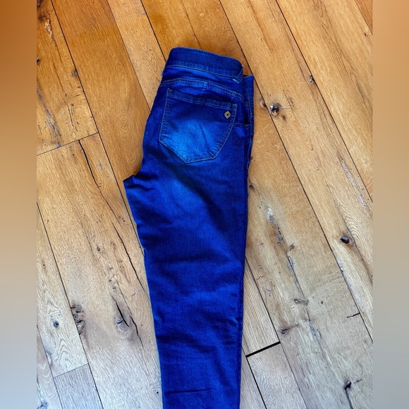 Democracy “Ab”solution blue jeggings woman’s size 8 - Picture 6 of 8